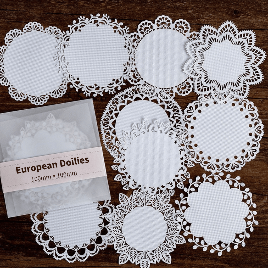 Lace Tea Party Paper Doilies-10 pcs per set