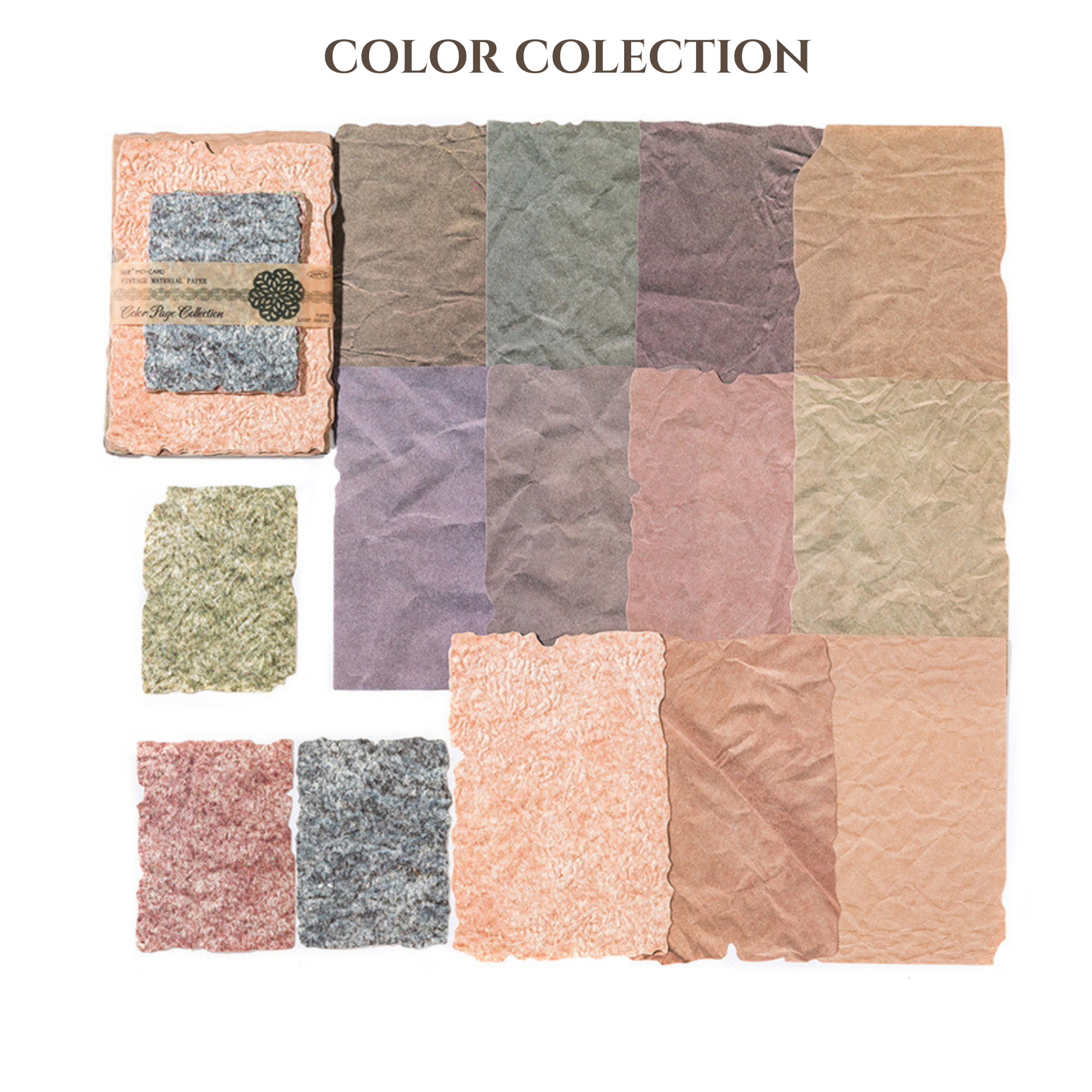 Textured Paper Set (28 PCS)