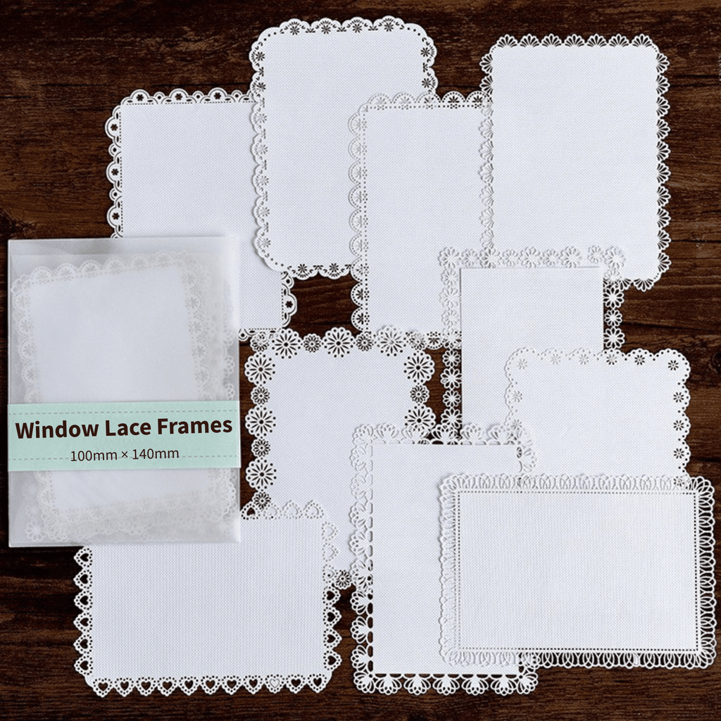 Lace Tea Party Paper Doilies-10 pcs per set