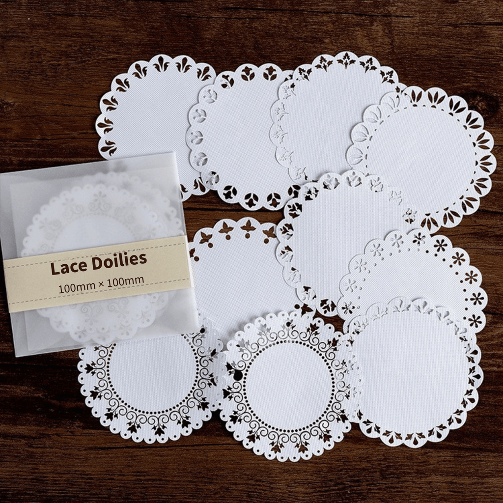 Lace Tea Party Paper Doilies-10 pcs per set