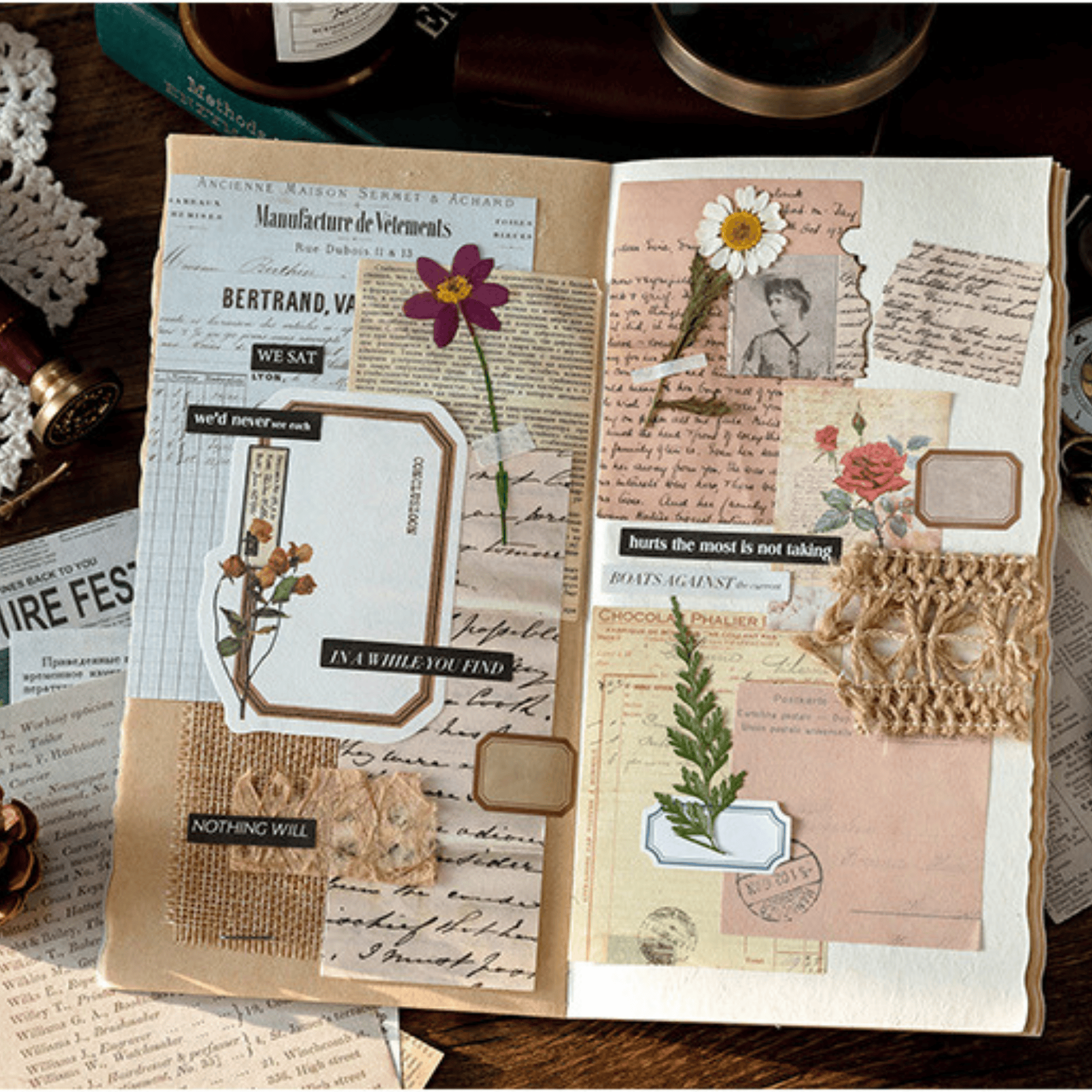 Scrapbooking Paper Pack – 100 Pcs