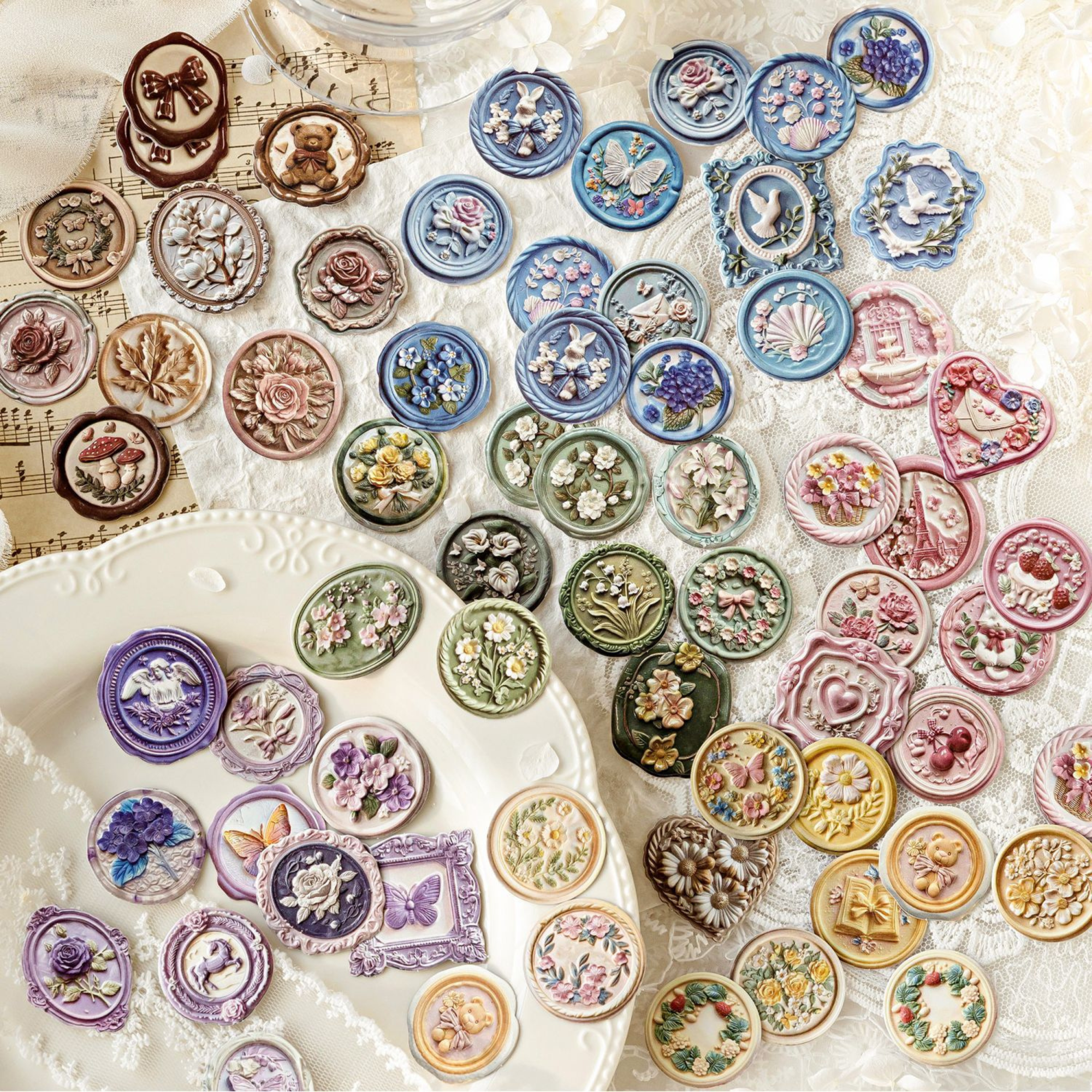 Time mail series stickers-20PCS