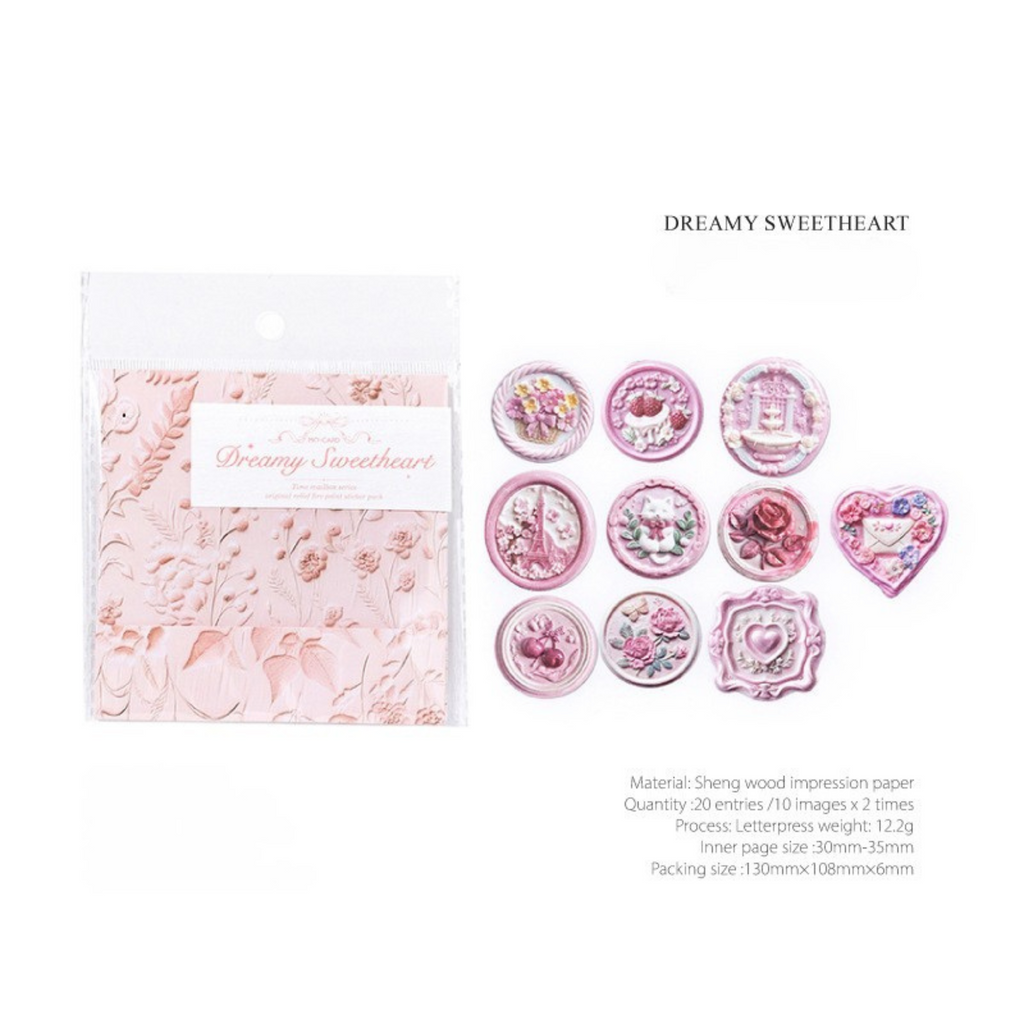 Time mail series stickers-20PCS