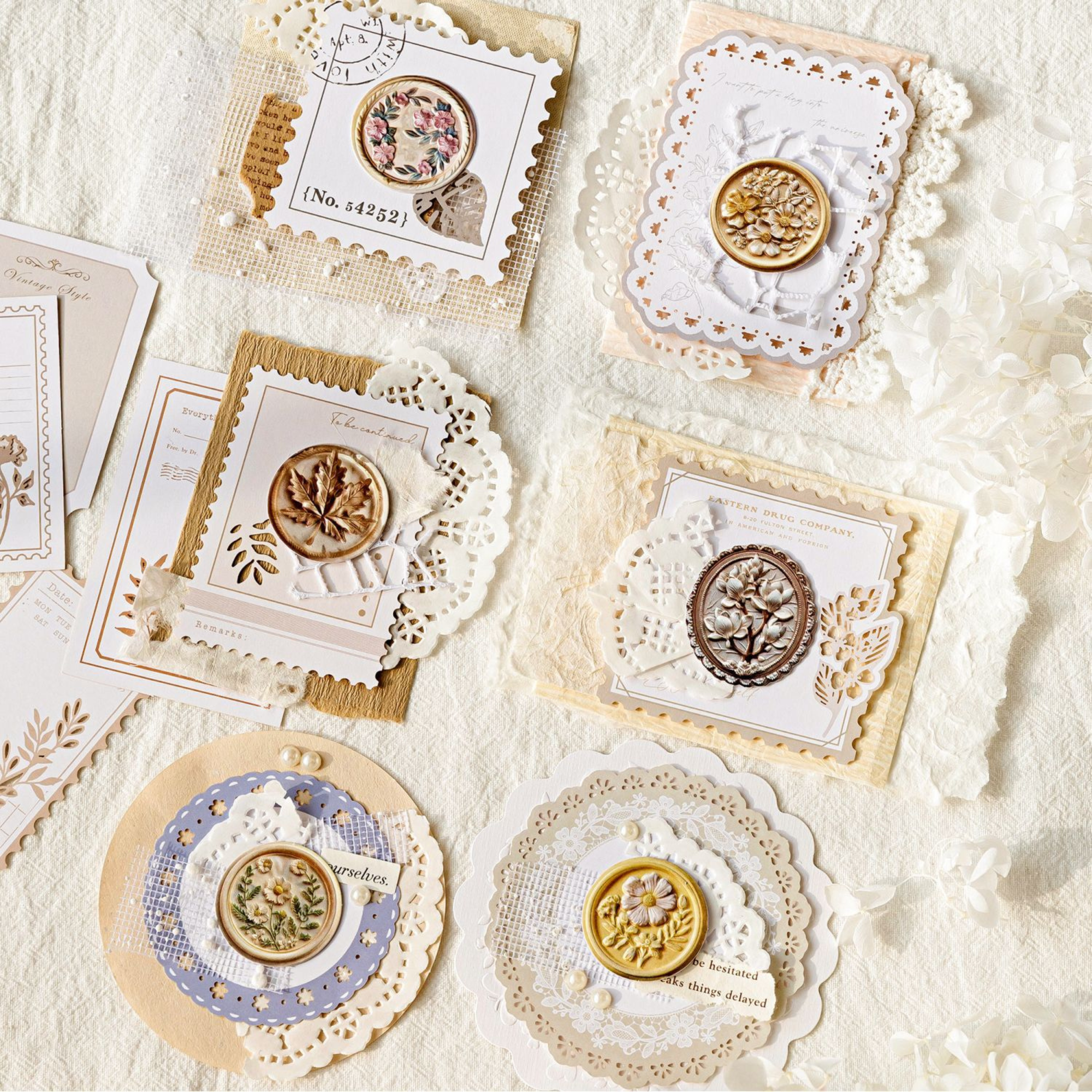 Time mail series stickers-20PCS