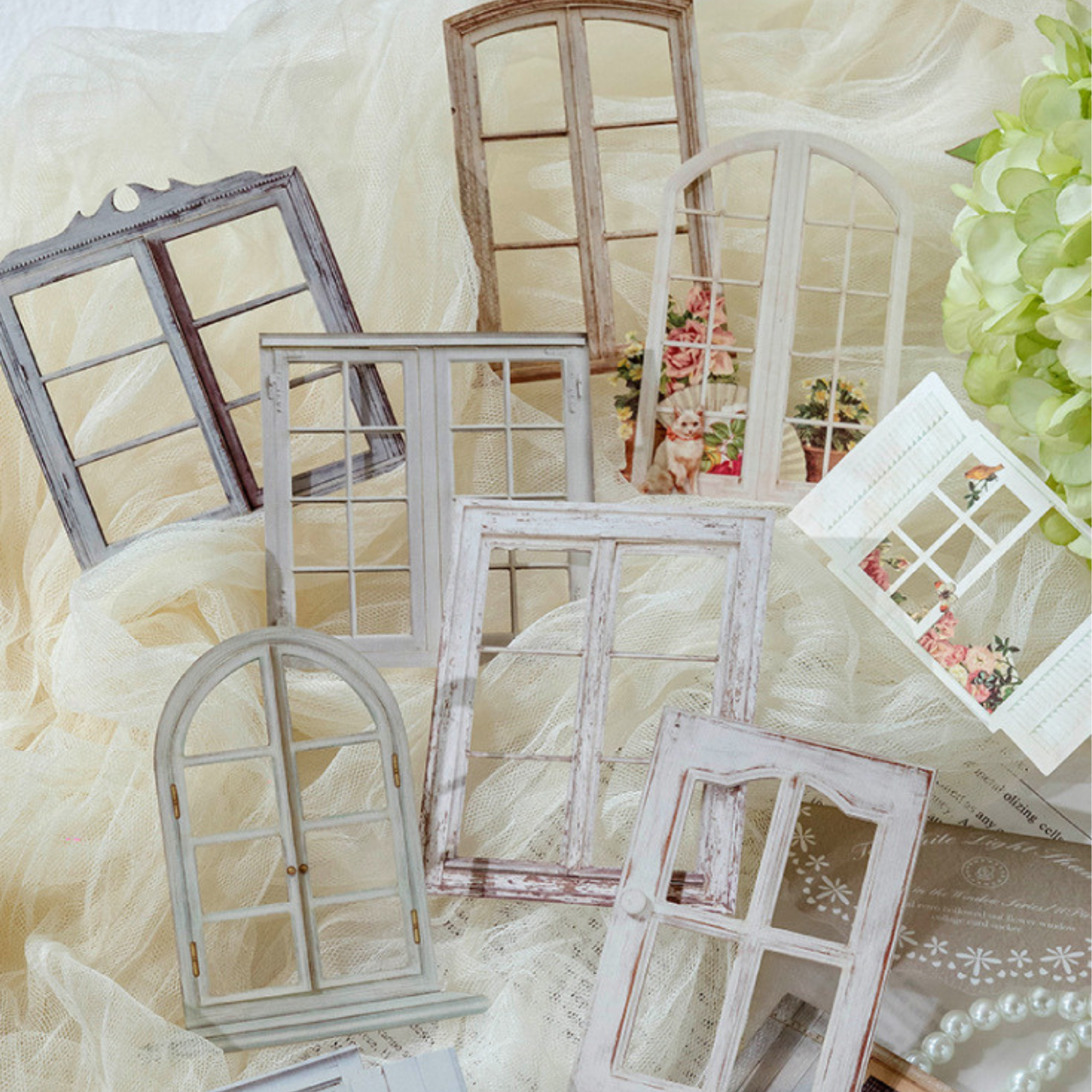 Dream in the Window Series Stickers-10 PCS