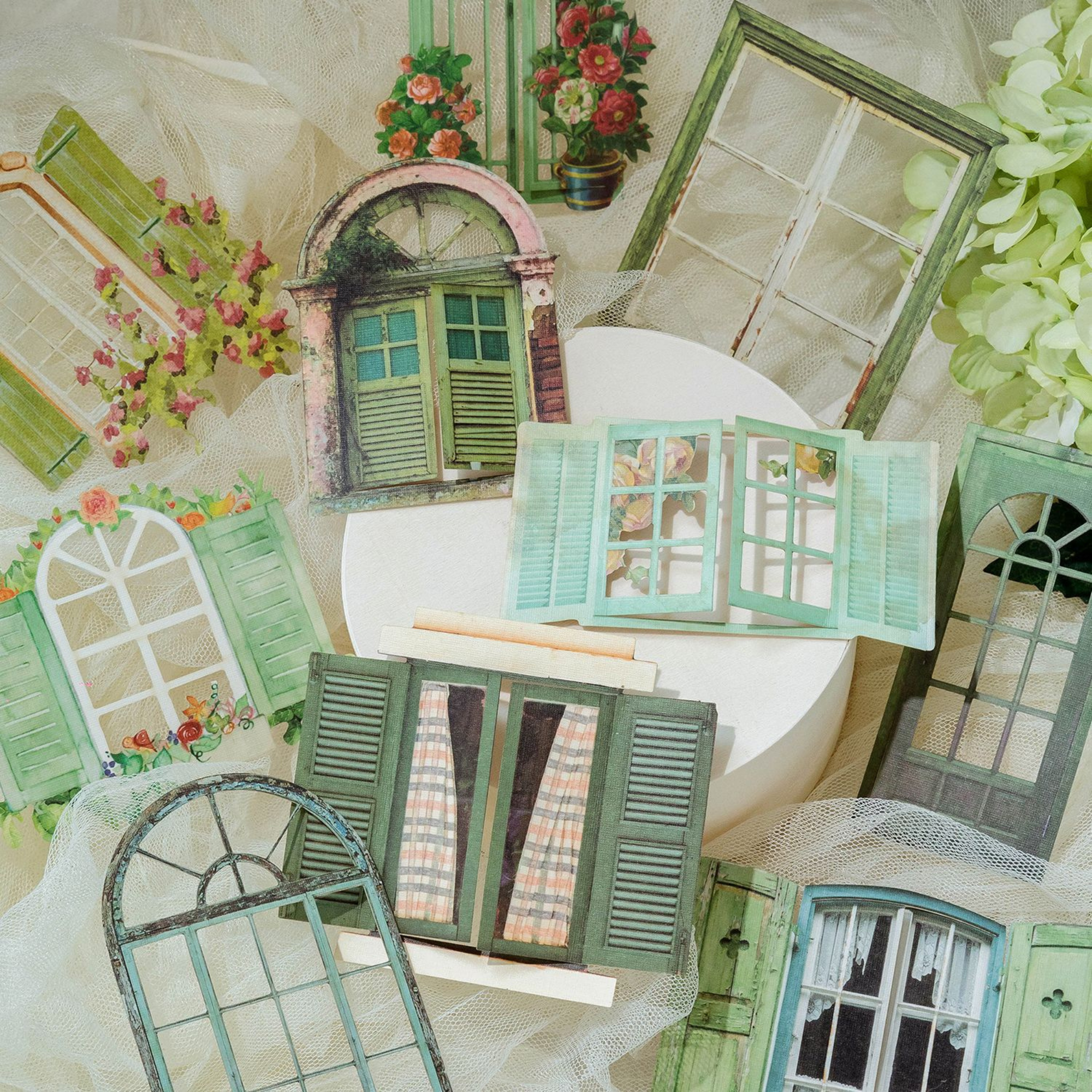 Dream in the Window Series Stickers-10 PCS