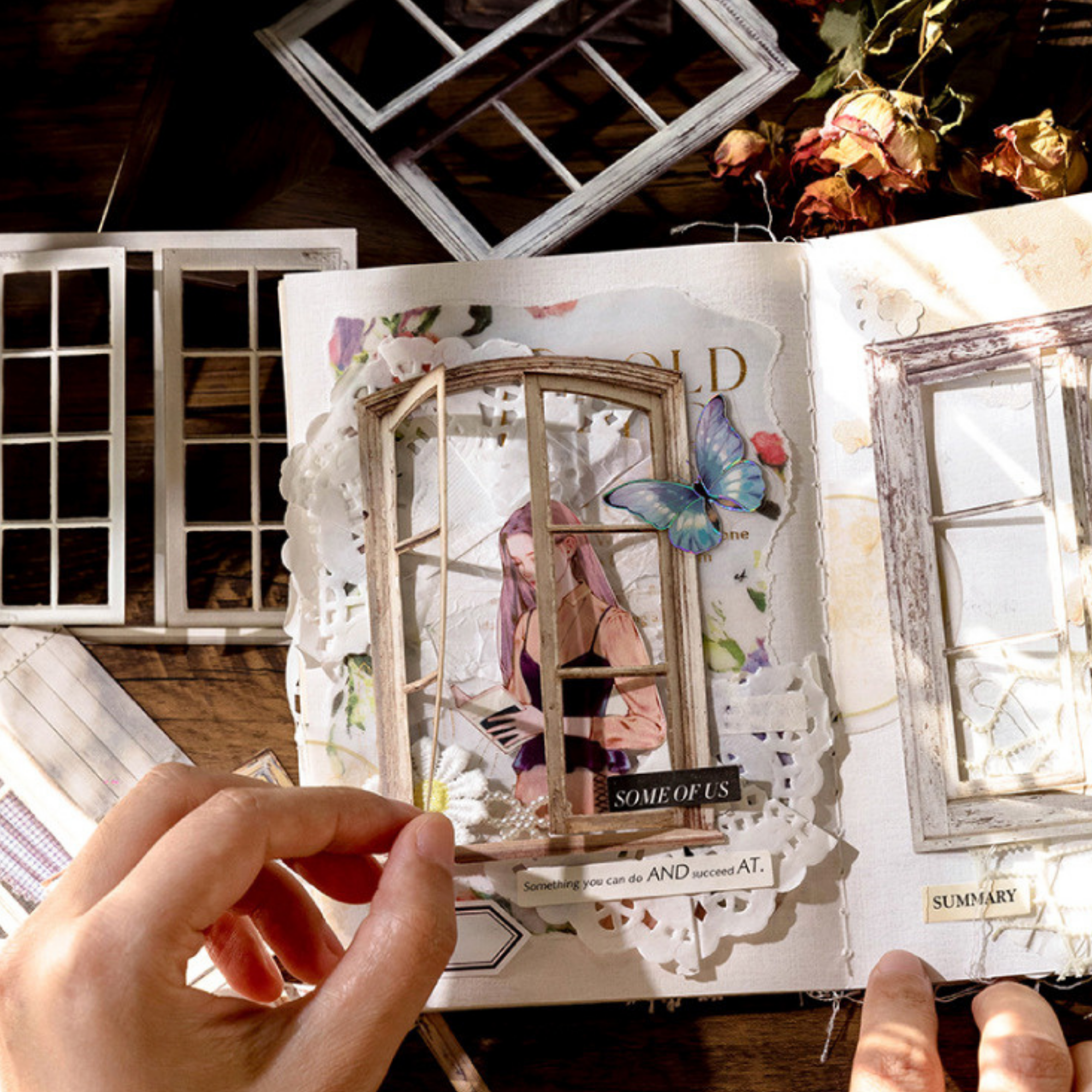 Dream in the Window Series Stickers-10 PCS