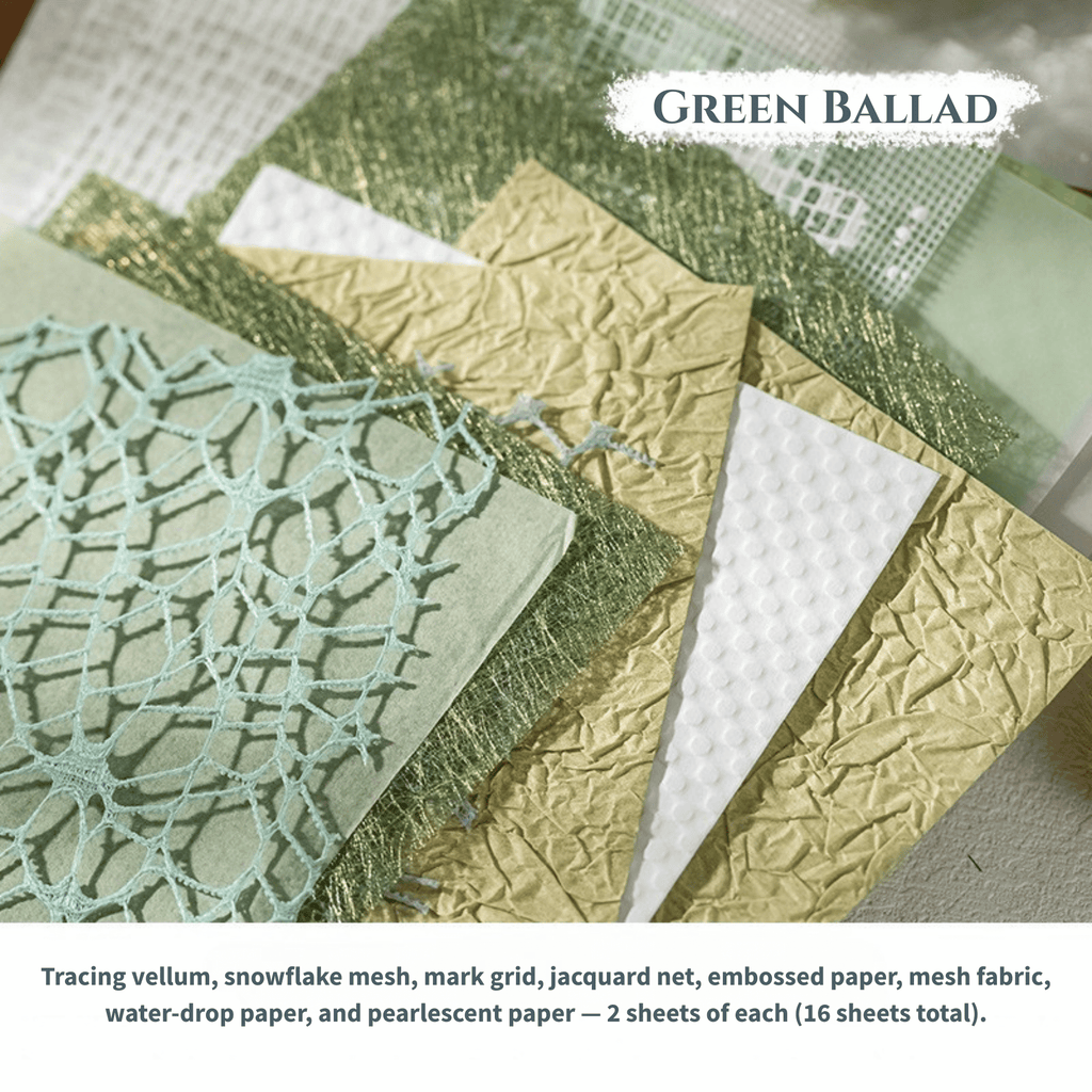 Classic Motif Specialty Paper Pack-6 unique style
