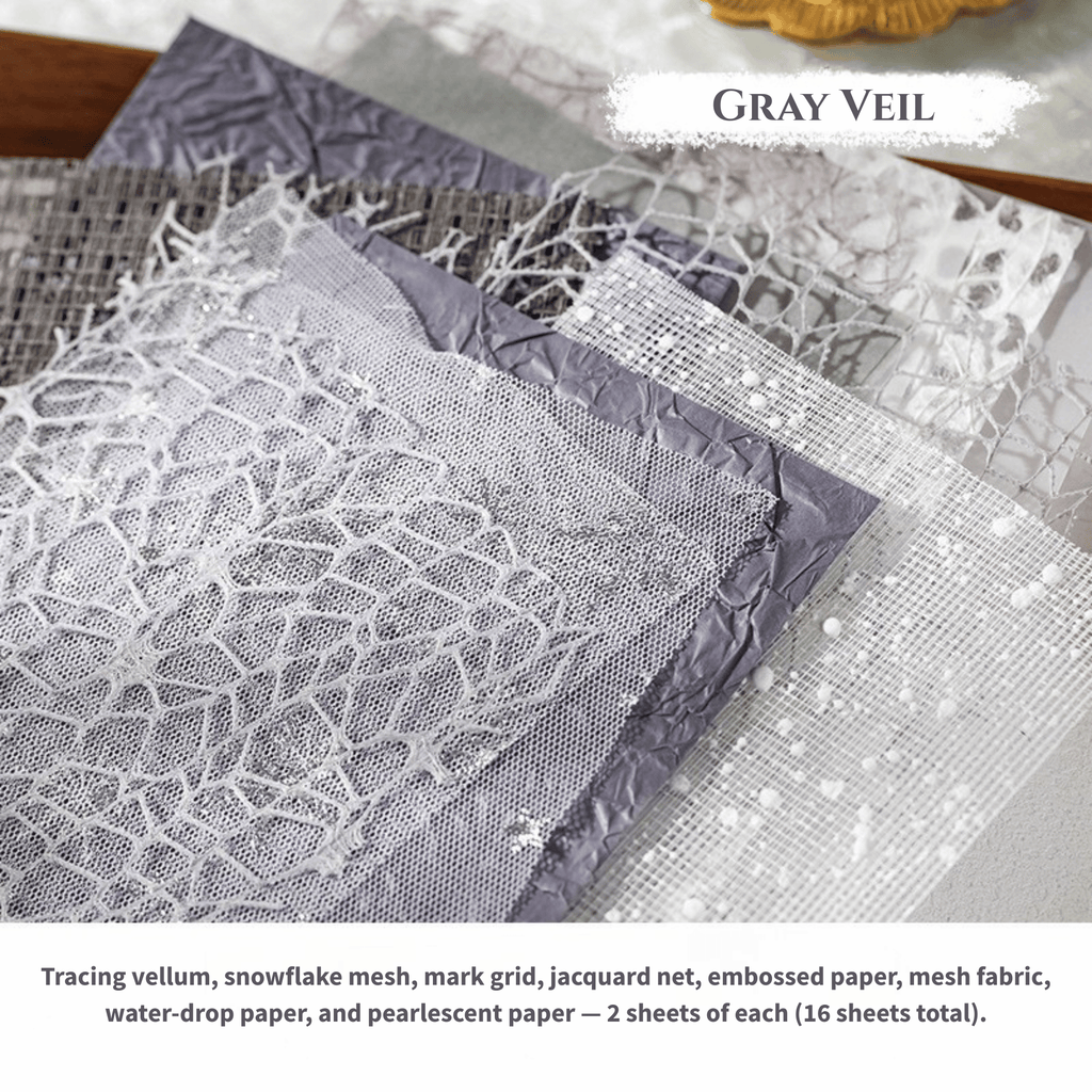 Classic Motif Specialty Paper Pack-6 unique style