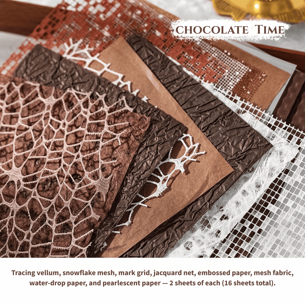 Classic Motif Specialty Paper Pack-6 unique style