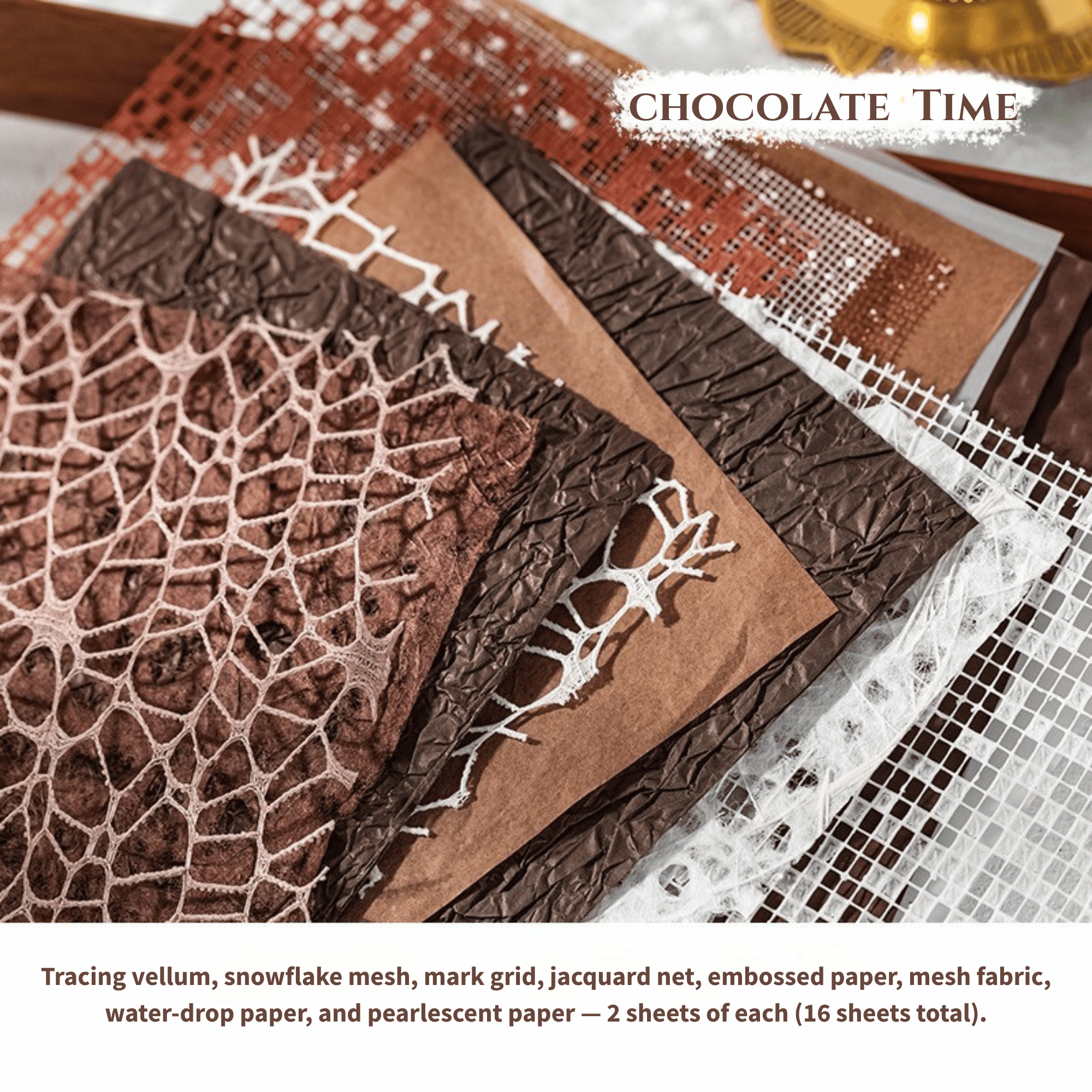 Classic Motif Specialty Paper Pack-6 unique style