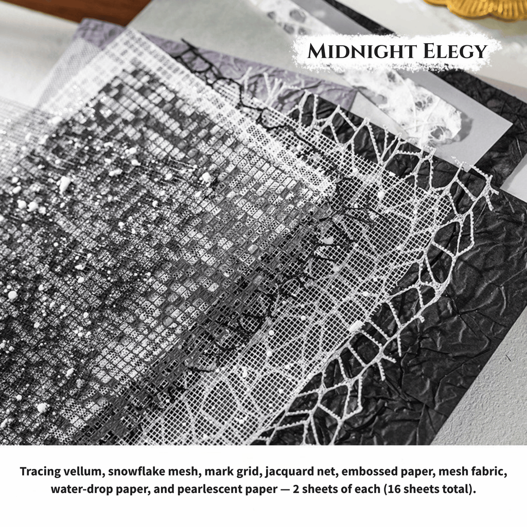 Classic Motif Specialty Paper Pack-6 unique style