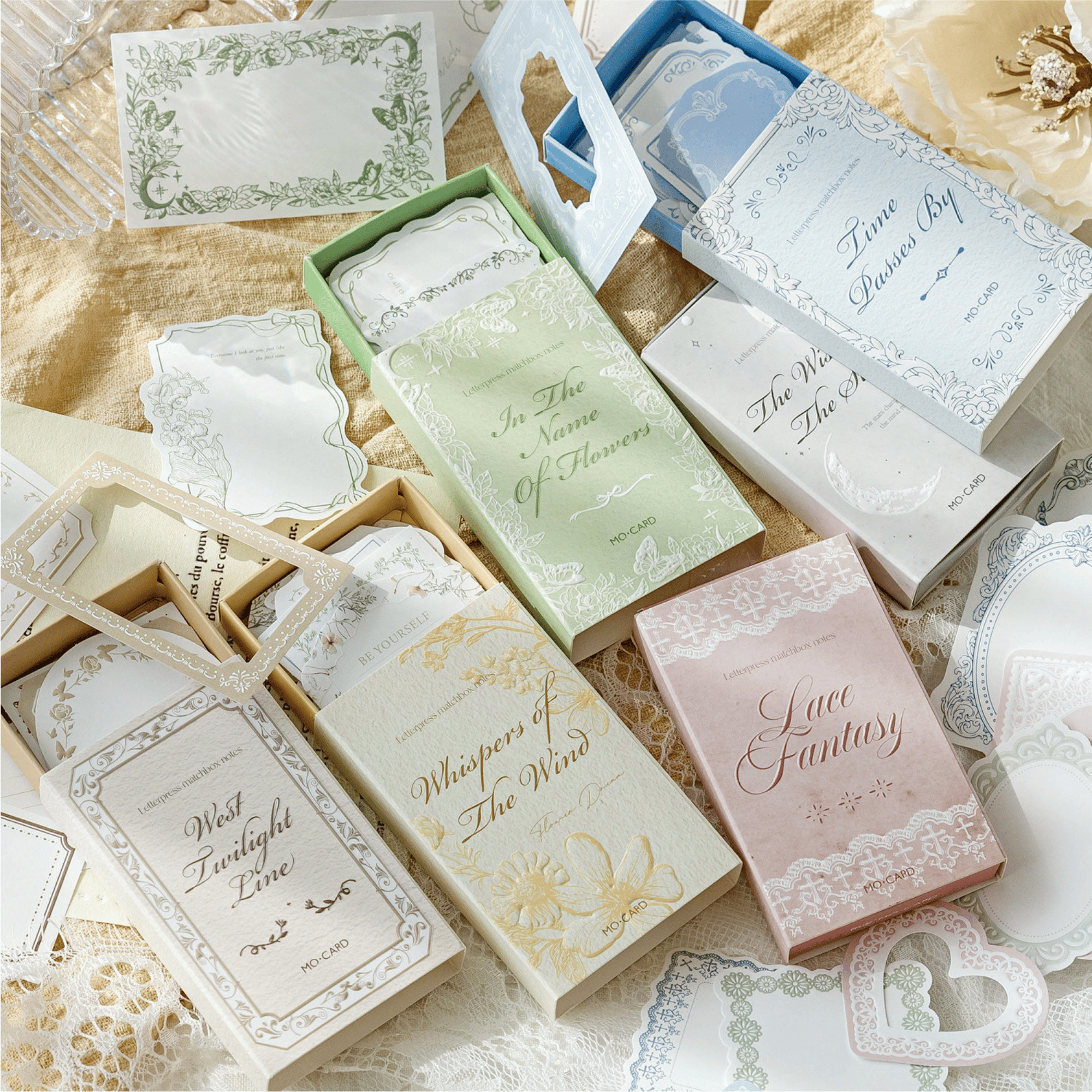 Dream Return Embossed Sticky Notes-6 unique style