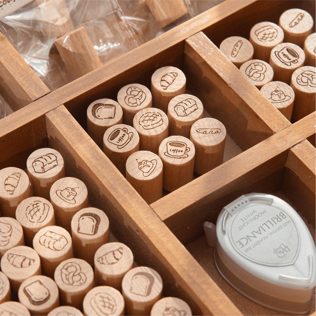 Tiny Bakery Stamp — DIY Gift Wrapping & Decorative Rubber Stamp