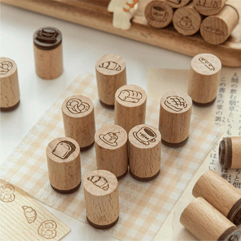 Tiny Bakery Stamp — DIY Gift Wrapping & Decorative Rubber Stamp